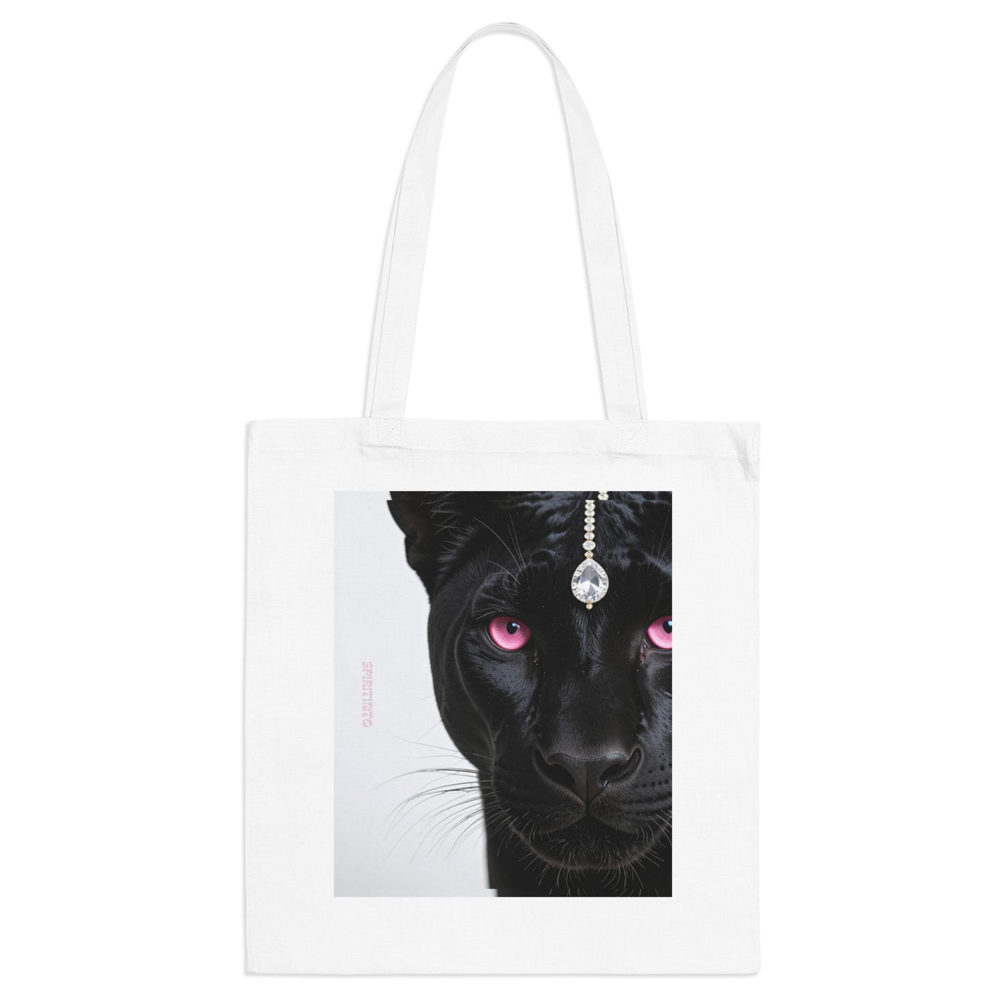 Black Panther Tote Bag/ 100 % Cotton, sustainable, 2 colours options, women empowering